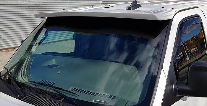 Custom Chevy Express Van  All Styles Sun Visor (1996 - 2024) - $390.00 (Part #CH-014-SV)